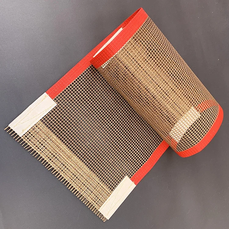 Alkali Free PTFE Coated Fiberglass Mesh Belts For Dehydrating