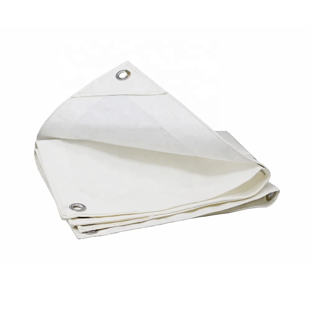 Heavy Duty 20x30 Foot White Polyethylene Ice Rink Liner Tarpaulins