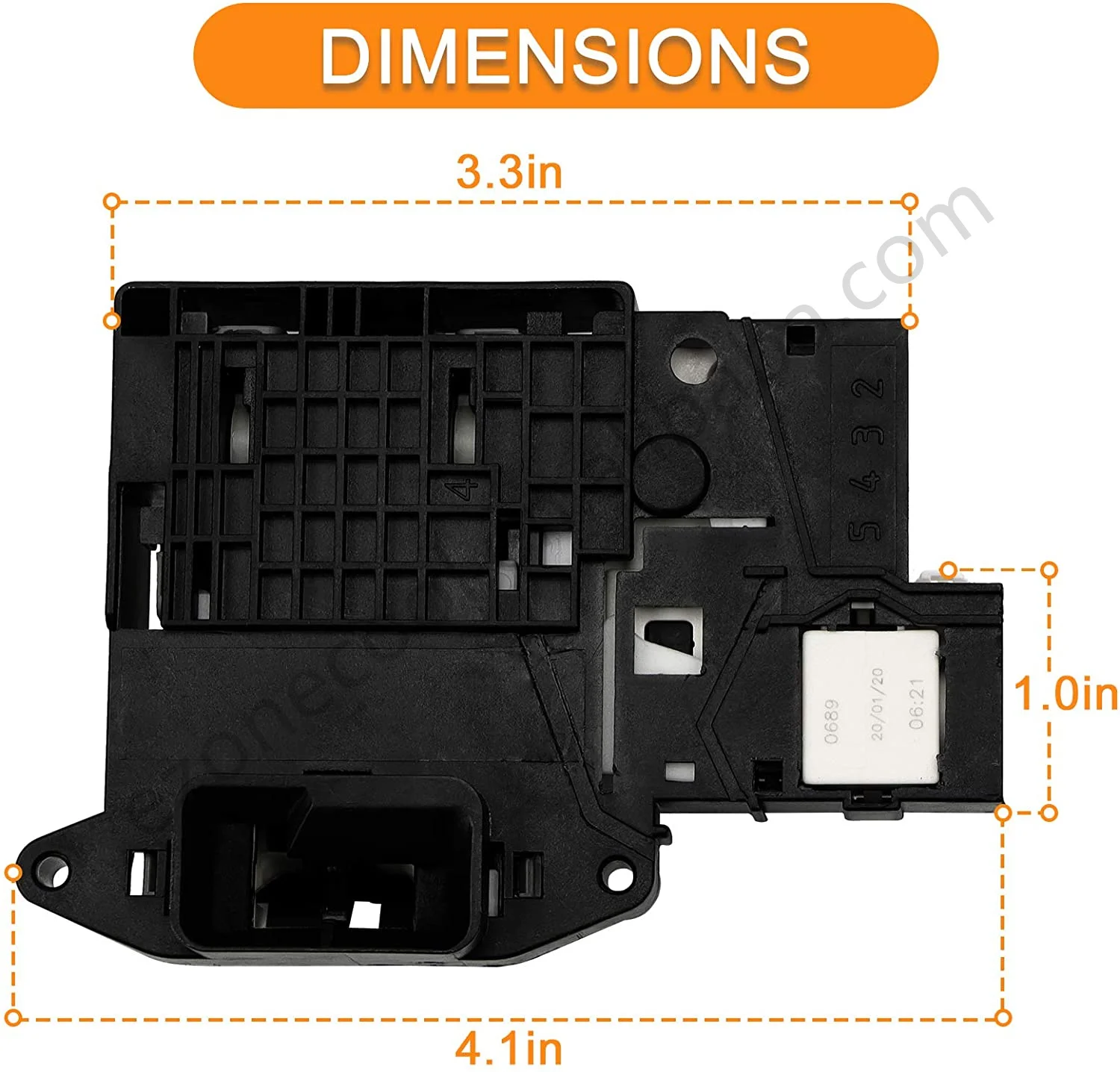 EBF61315802 Washer Door Lock Switch washing machine parts Compatible for Whirl-pool lid switch