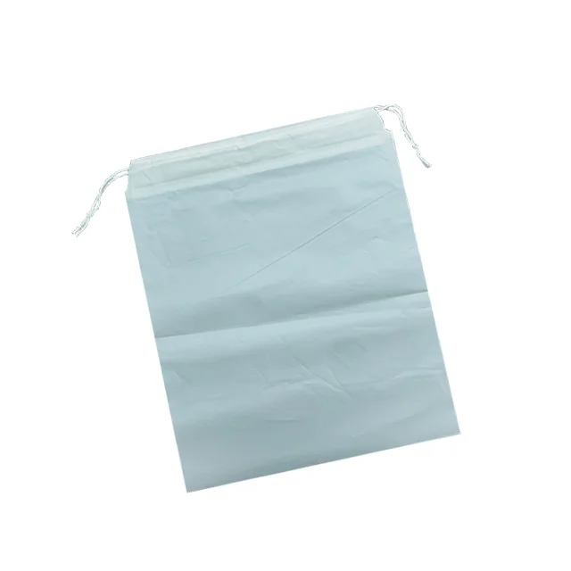 small sublimation sustainable tote transparent waterproof promotion drawstring bag