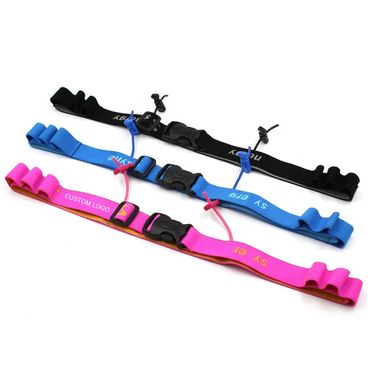 Custom gym bags backpack brand t-shirt rubber bracelets race number belt promotional gift set