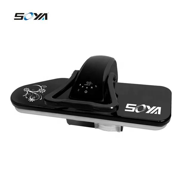 Паровой утюг SOYA8810D, цифровой паровой пресс для ткани, большой сенсорный экран, с гладильной панелью и голосовым руководством