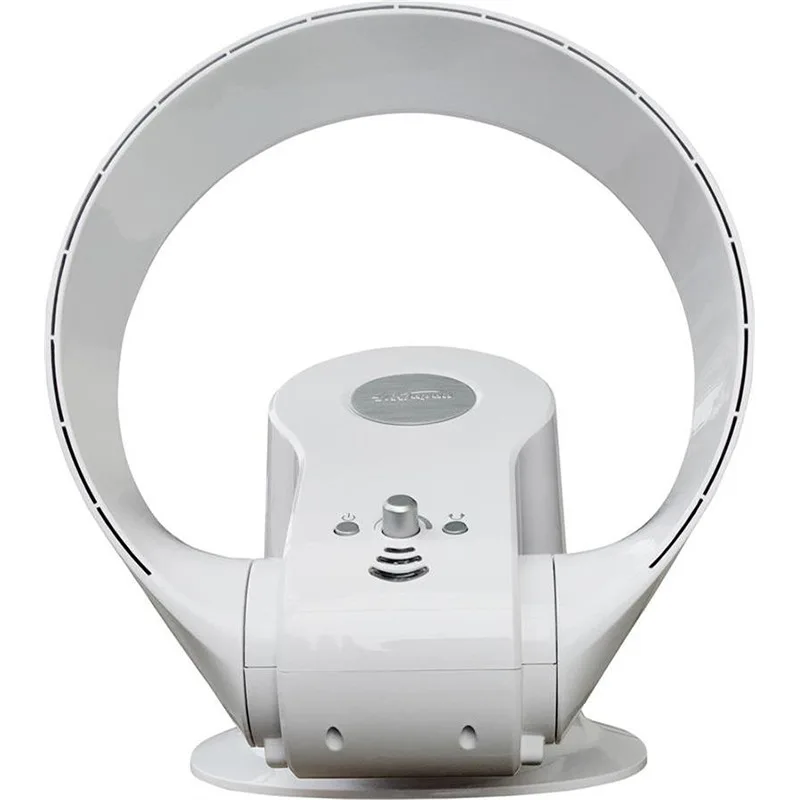 Electric Household Remote Control Leafless Shake Head Wall Hanging Bladeless Air Circulating Room Table Fan