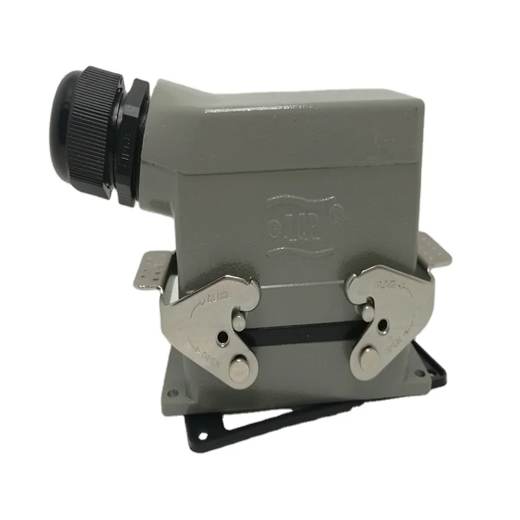 35A  HSB006custom low frequency screw connection inner core silver plated M male pin F female hole heavy-duty connector