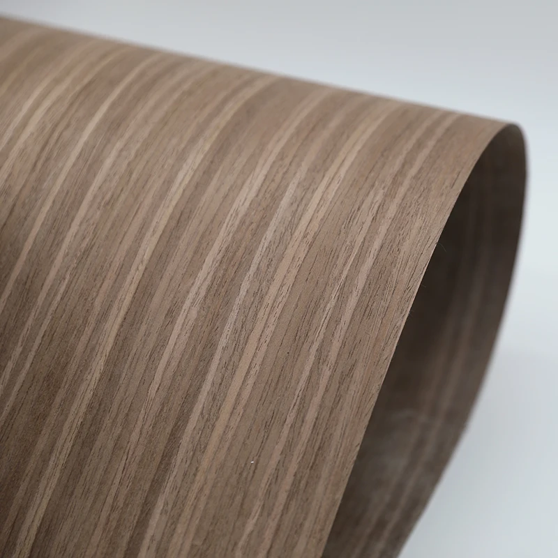 Designer Collection Walnut self adhesive DIY engineered veneer for  hotel furniture door Bathroom & Kitchen