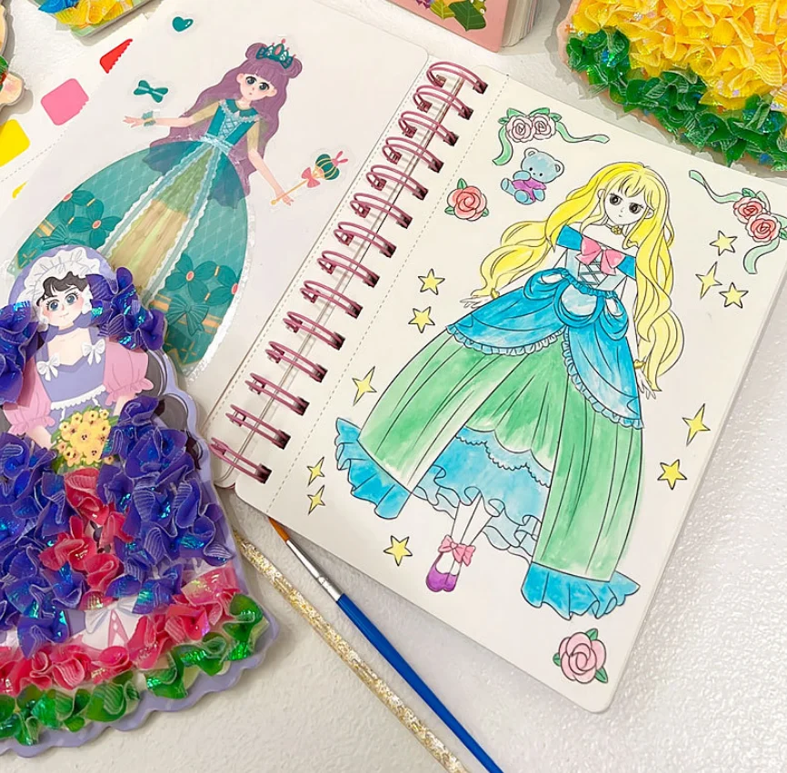 Fashion Design Drawing Books DIY beautiful love gifts for girls beauty