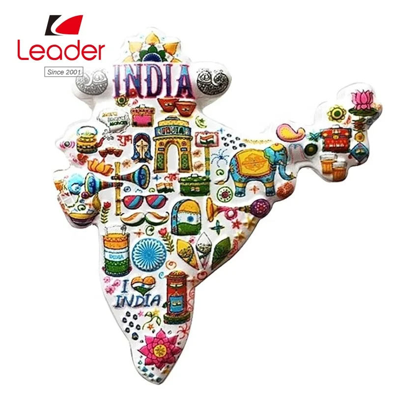 Thailand Fridge Magnets Souvenir Bangkok Elephant Funny 3D Printing Fridge Magnet