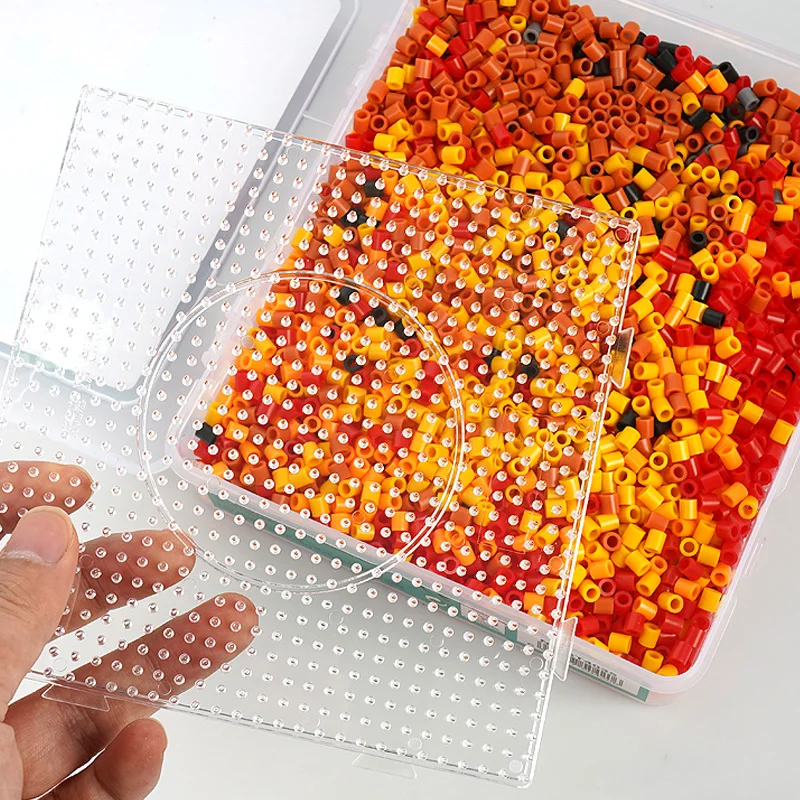 Wholesale Educational Toys Artkal Beads 5000garins Diy Puzzle Game Ironing Beads Set Plastic 5mm Hama Perler Beads