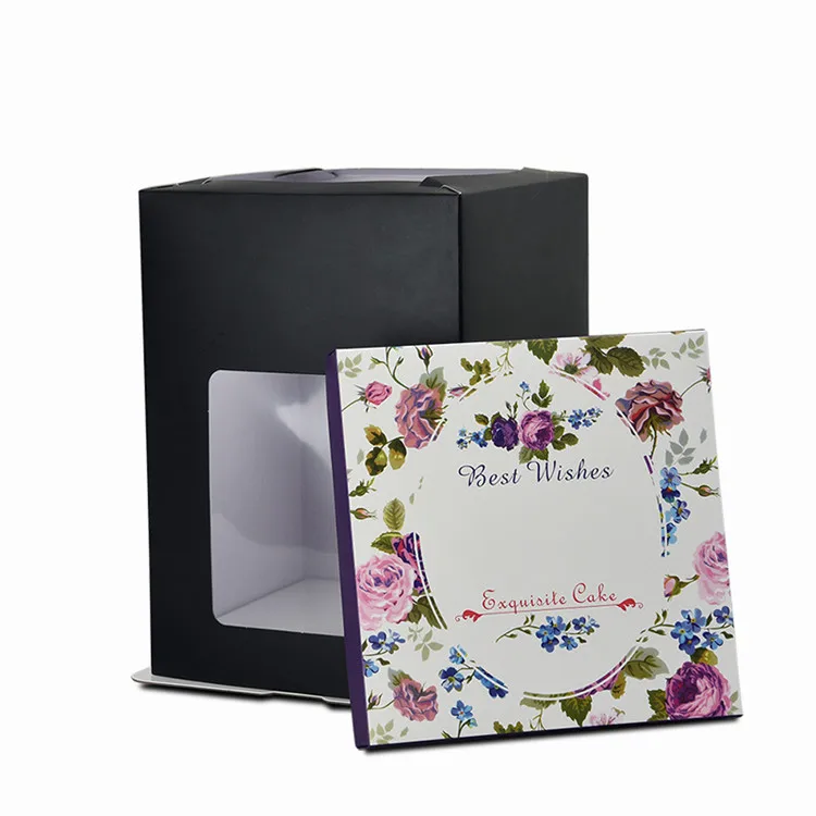 Custom made luxury cake gift box