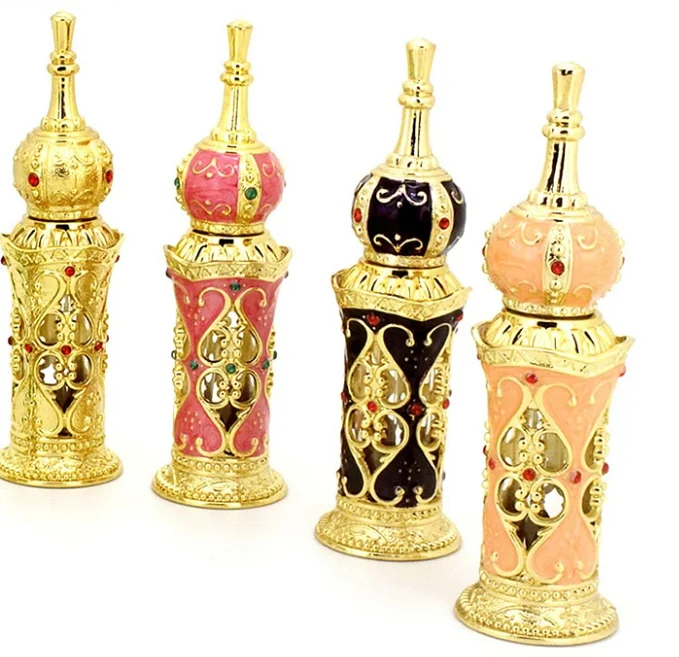 12ml Luxury Crystal Perfume Oil Bottle Essential Oil Perfume Bottle Packaging Cosmetic