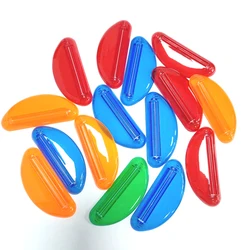PTTS-002 Convenient Colored Mini Plastic Squeeze Ease Tube Squeezer Toothpaste Dispenser Clip  Customized logo