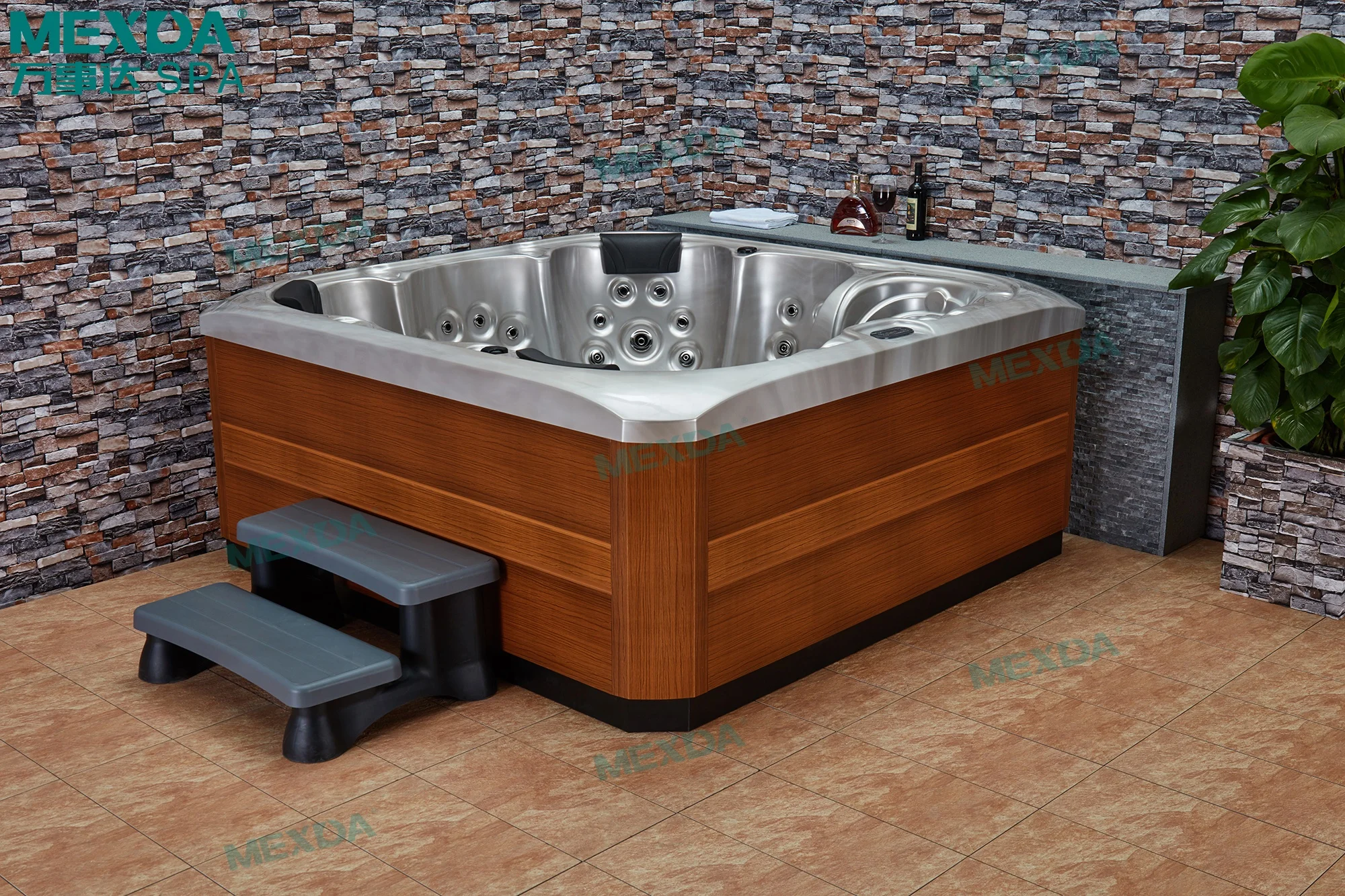 MEXDA hot-sale 6 person family outdoor spa whirlpool hot tub WS-692S