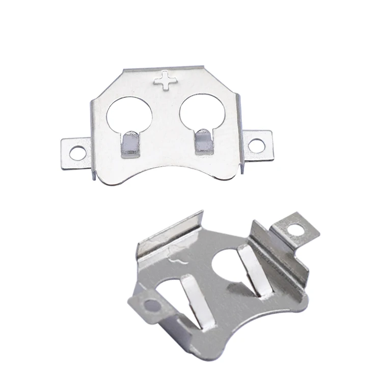 support customization CR1220 SMD SMT tab retainer coin patch button battery holder
