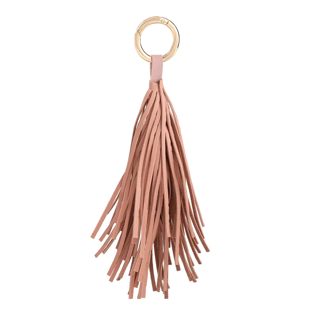 Leather Tassel Keychain Car Keyring Holder Bag Wallet Purse Decorations