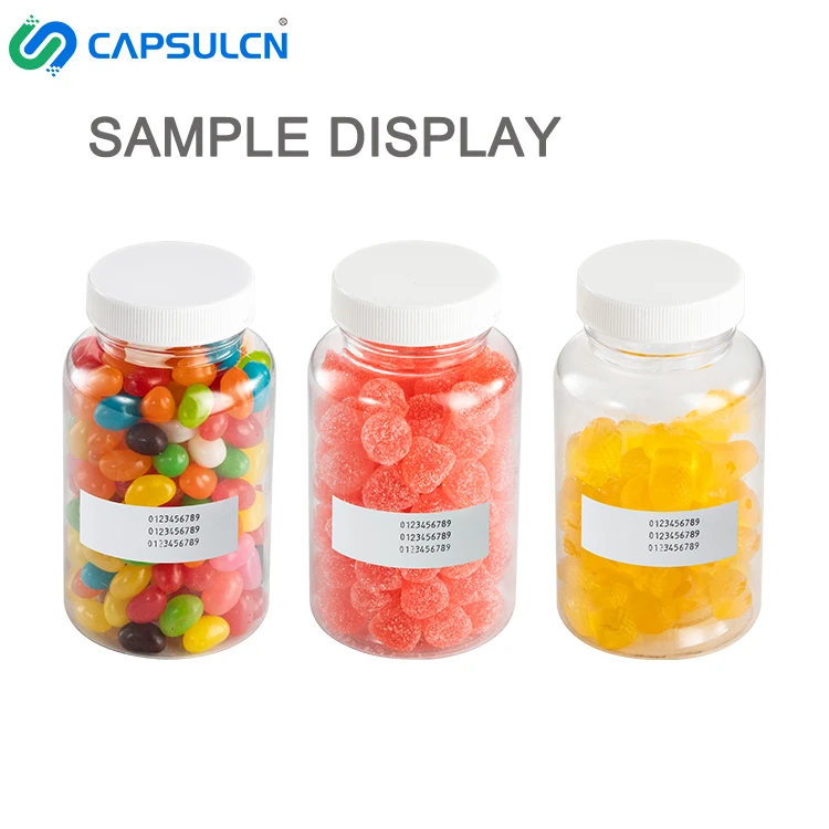 High Speed Fully Automatic Chewing Gums Gummy Bear Soft Candy Packing Bottling Pill Capsule Tablet Counting Machine Line