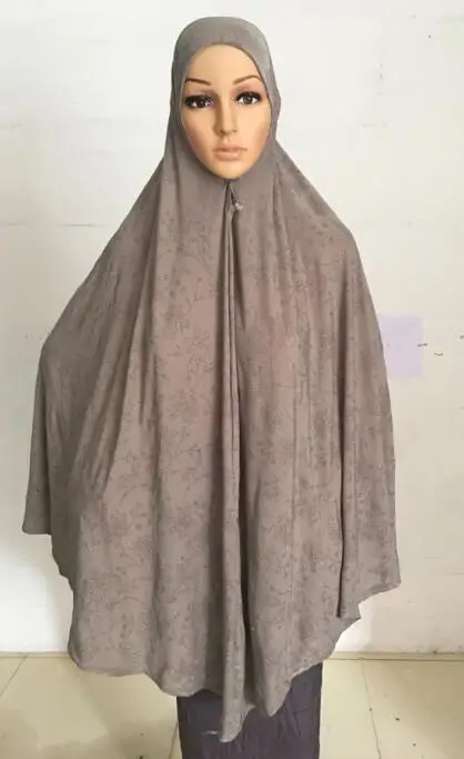 
Muslim big size long Hijab Scarf embroidery glitter long hijab Scarves Women Islamic hijab XDH005 