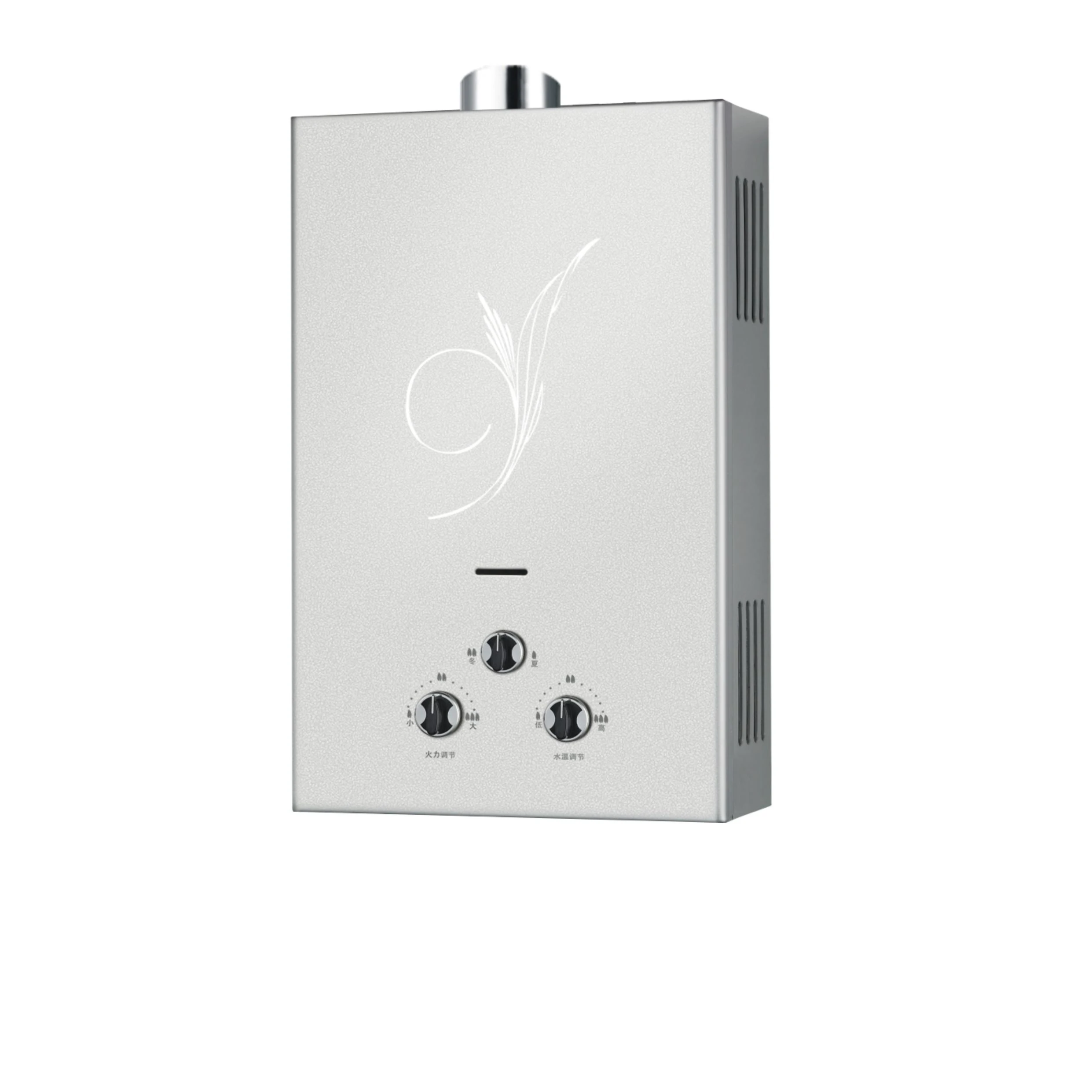 OEM wholesale gas water heater ng lpg 12 L knob control water heater