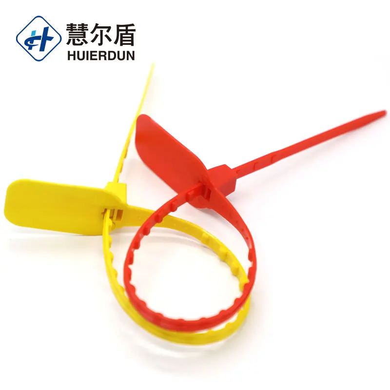 HED-PS159 plastic security seal with barcode strap container plastic security seals plastic high security seal