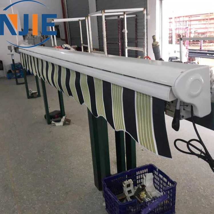 China factory made cheap electric retractable awning with motor and remote control