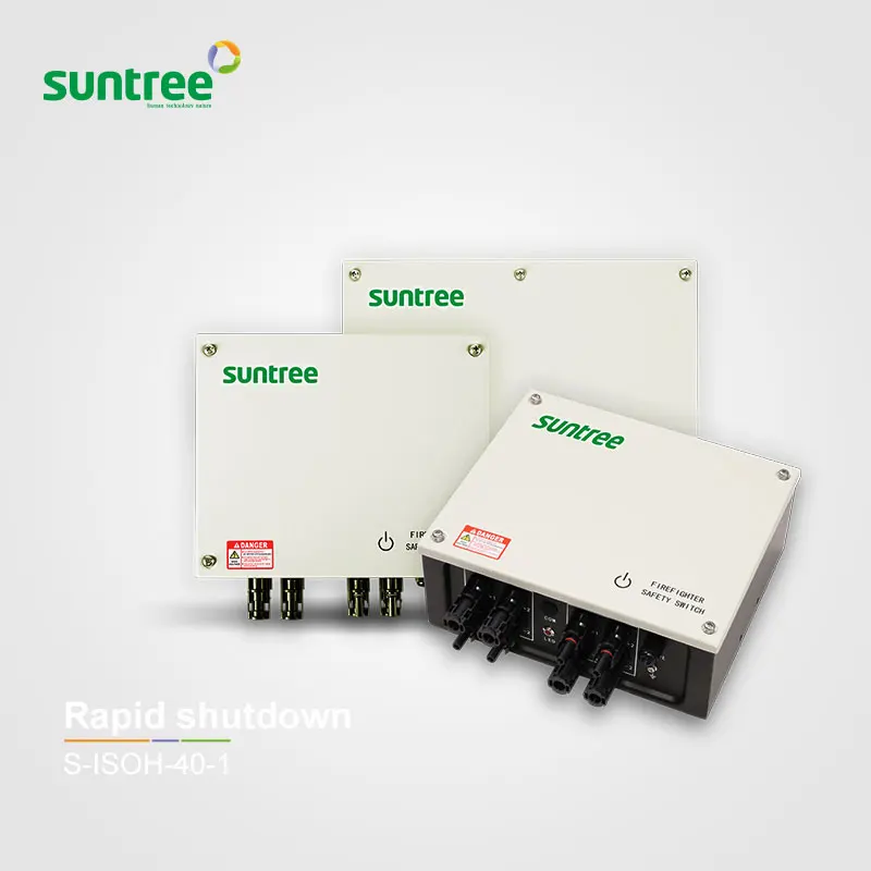 Single Strings Solar rapid shutdown switch firefighter safety switches for solar panel array dc 1500V