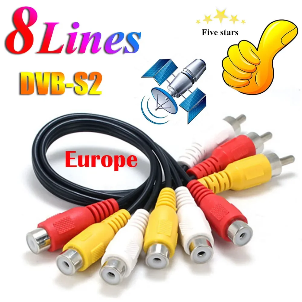 Stable Europe Server 8 Lines Egygold Cccam for Spain Portugal Poland OSCAM Germany for Satellite TV Receiver Free Test