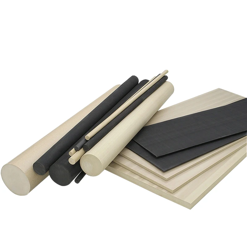 Unfilled virgin grade Engineering Plastic Custom  Size 5mm 10mm 20mm 30mm 100mm Peek Sheet Plate