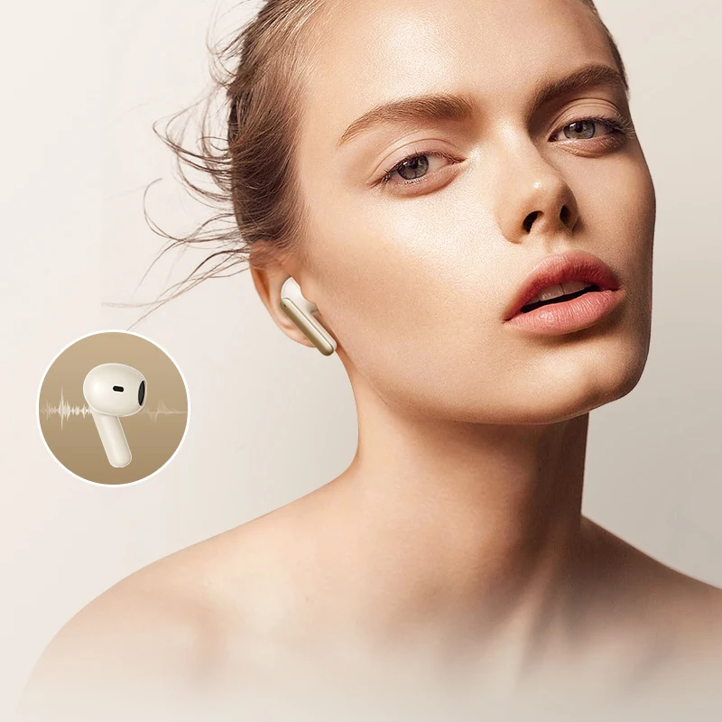 2023 Ultra High Sound Quality Factory Price Tws Touchable Screen v5.3 Stereo Noise Cancelling Wireless Earbuds Earphone