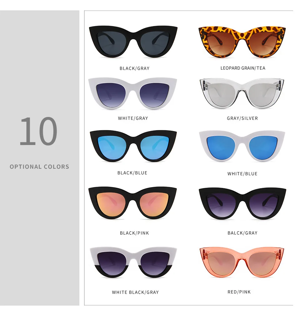 2023 оптовая продажа дизайнерские роскошные очки с низким moq gafas de sol пользовательские оттенки логотипом в стиле ретро кошачий глаз uv400 женские модные солнцезащитные