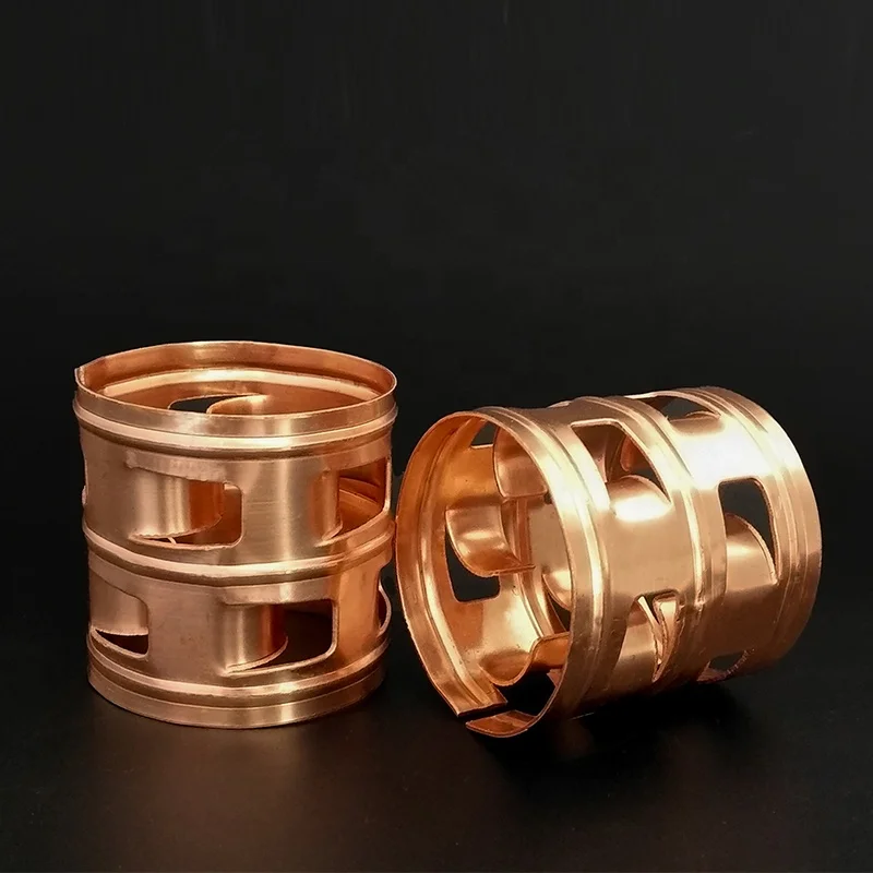 Башенная Упаковка из нержавеющей стали, красная медь, металлическое усовершенствованное кольцо для башенной упаковки