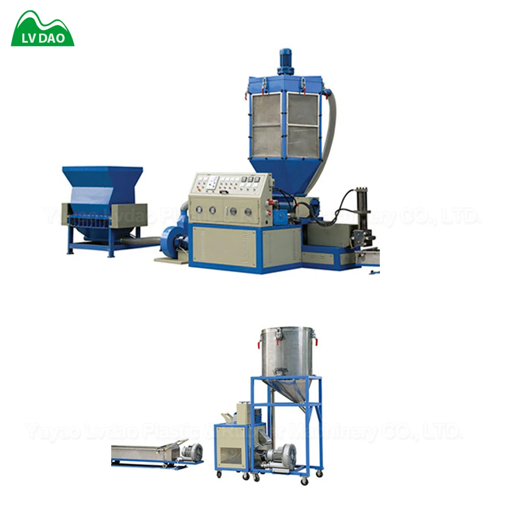 
Greatly efficiency small plastic recycling machine 