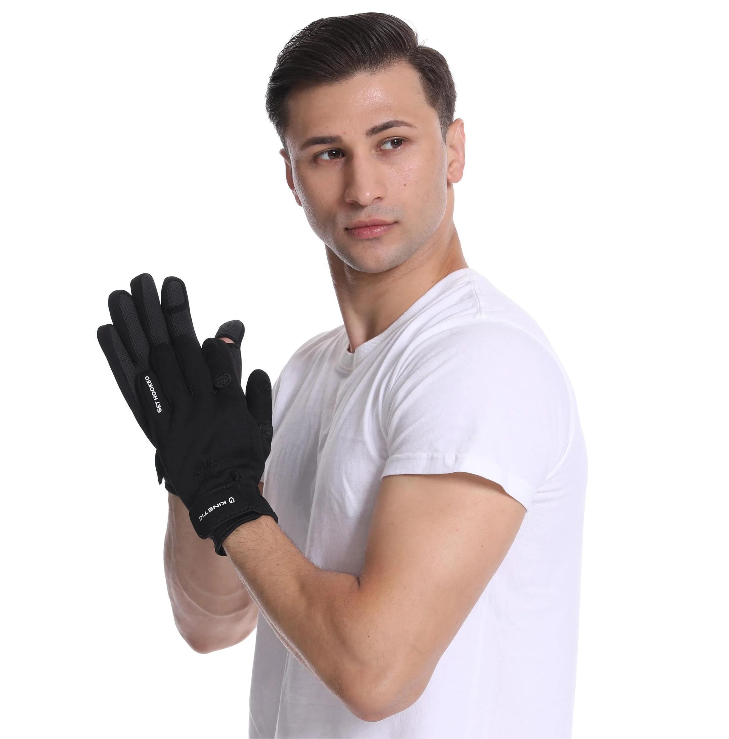 Lightweight Diving Gloves Customized Logo 3mm Neoprene Waterproof Flexible 5 Finger Touch screen Anti-slip warm gloves