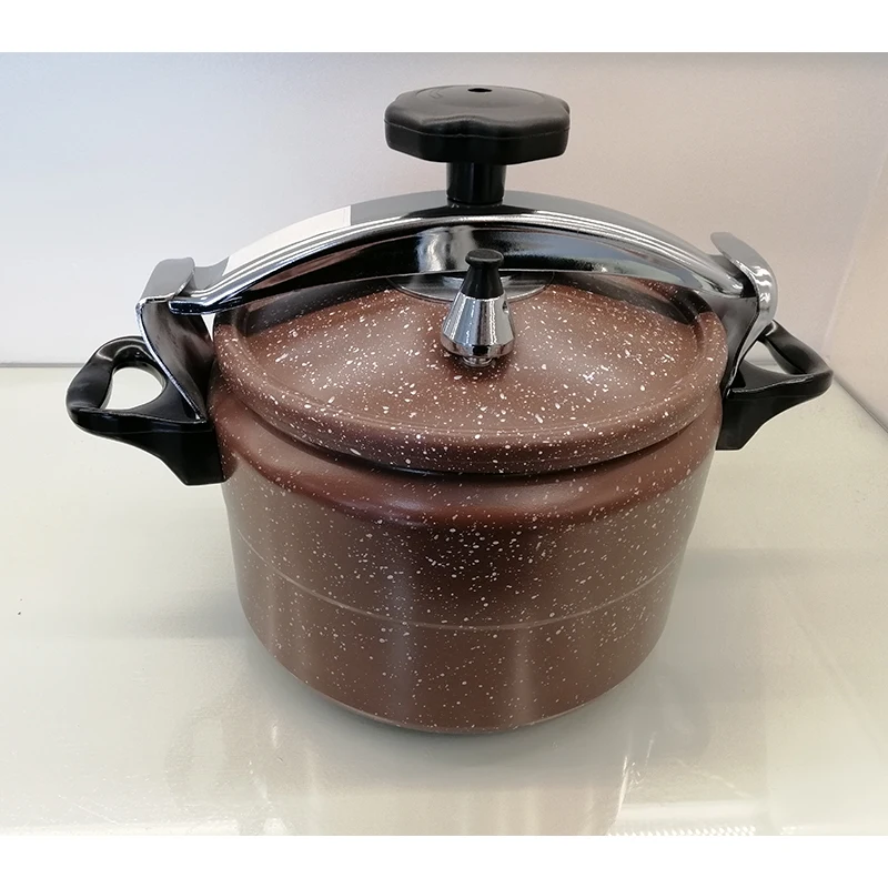 Factory Customized Aluminum Alloy Explosion Proof  Pressure Cooker Granite Pressure Cooker