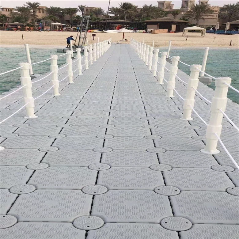 Temporary Floating Pontoon Bridge Dock Floating Water Bridge