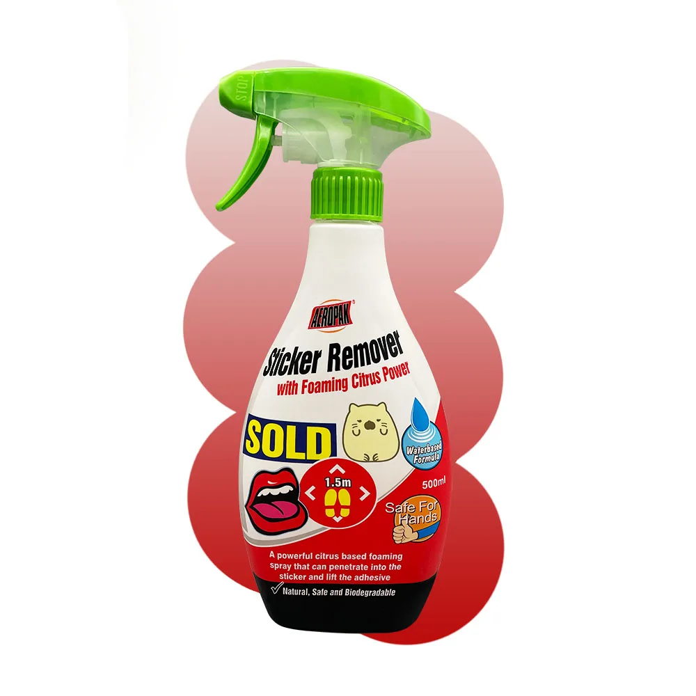 Aeropak 500 мл клейкая наклейка для удаления спрей очистки