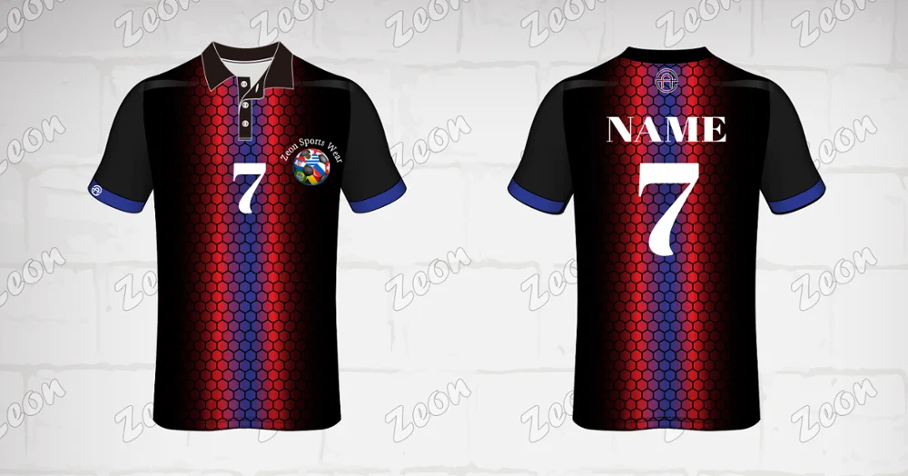 wholesale OEM custom made design sublimation printing quick dry sports polo shirt