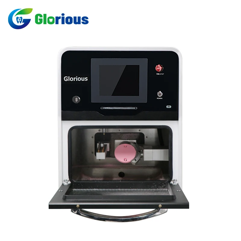 Glorious 5 Axles Zirconia Special Milling Machine Cad Cam Dental Equipments for Dental Laboratory