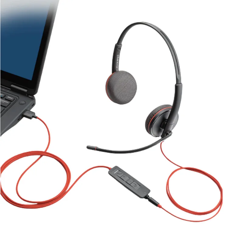 Гарнитура plantronics быстрое подключение к BLACKWIRE серии 3300 шумоподавление