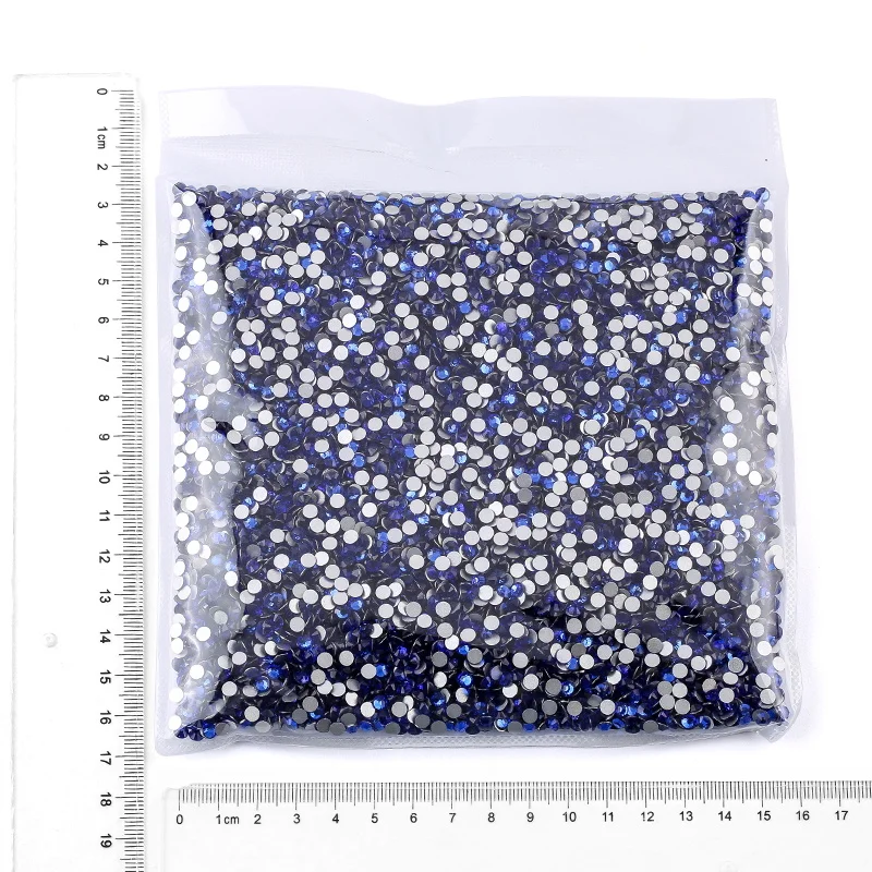 Selling Blingbling 10packs 14400pcs Nail Art Rhinestone in Bulk Glass Crystal Flatback Rhinestones for Nails
