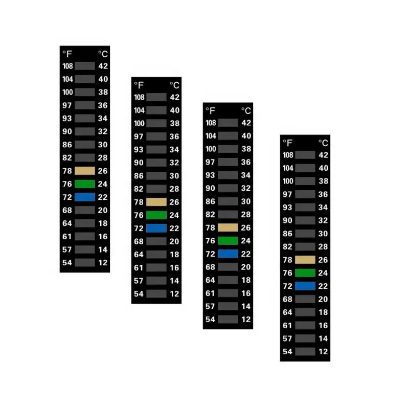 Customized Fish Aquarium Thermometer Most Accurate Glass Aquarium Thermometer Stickers