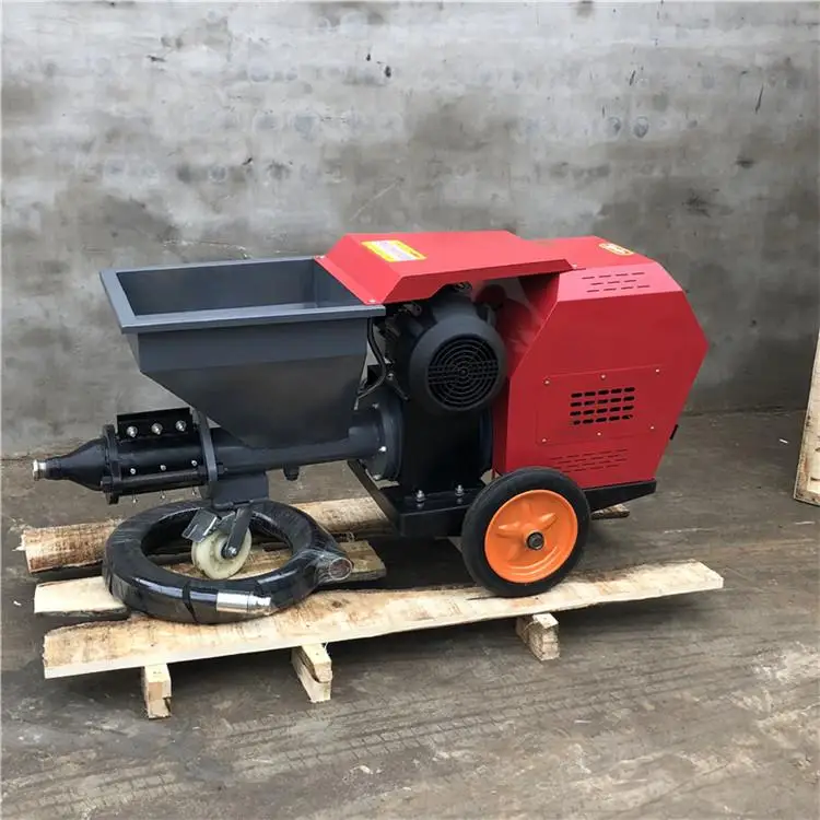 Машина для распыления цементного раствора, Высокоэффективная однофазная 220 В для небольших строительных работ