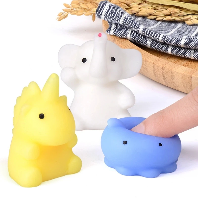 Kawaii Squishies Mochi Anima Squishy игрушки для детей Антистресс мяч сжимание вечеринки сувениры снятия стресса на день рождения