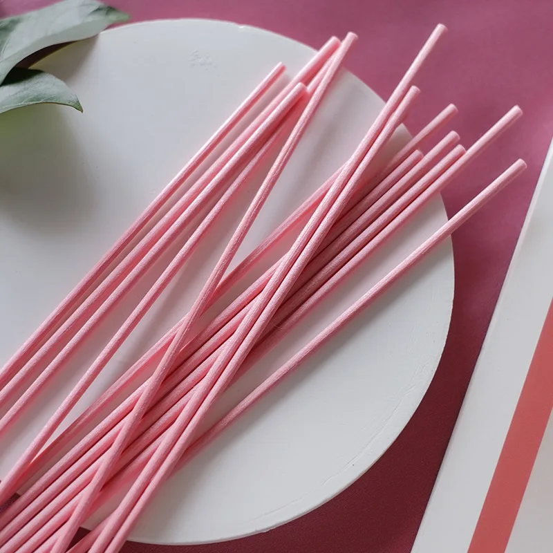 Multicolor Polyester Fiber Natural Rattan Reed Diffuser Sticks Escrima for Essential