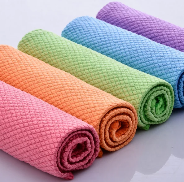 3pcs set cleaning towel household kitchen autocare microfiber cloth