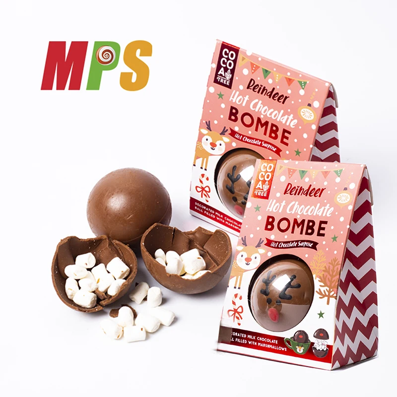 Молочный шоколад 38 г с зефиром для супермаркета сделано в