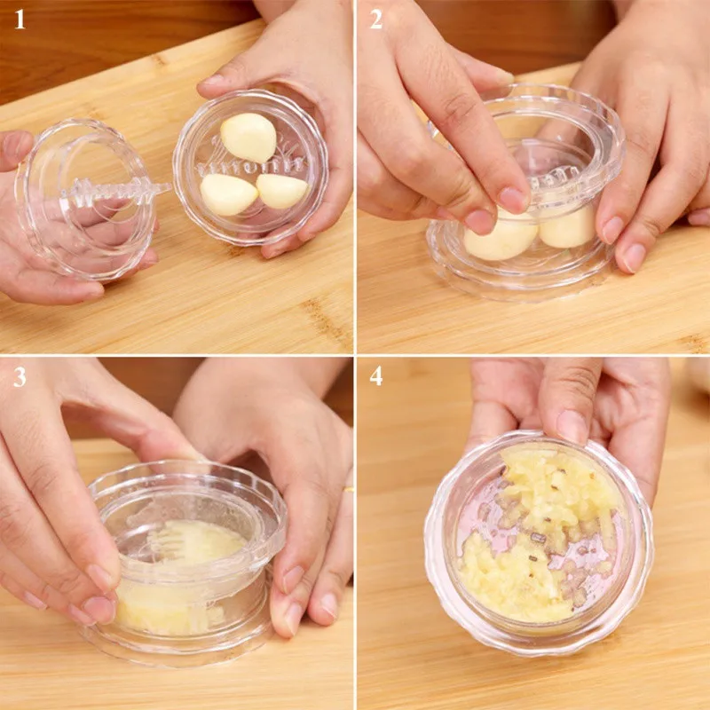 Garlic Presses Manual Garlic Crusher Twister Presser Ginger Squeezer Slicer Masher Kitchen Tools