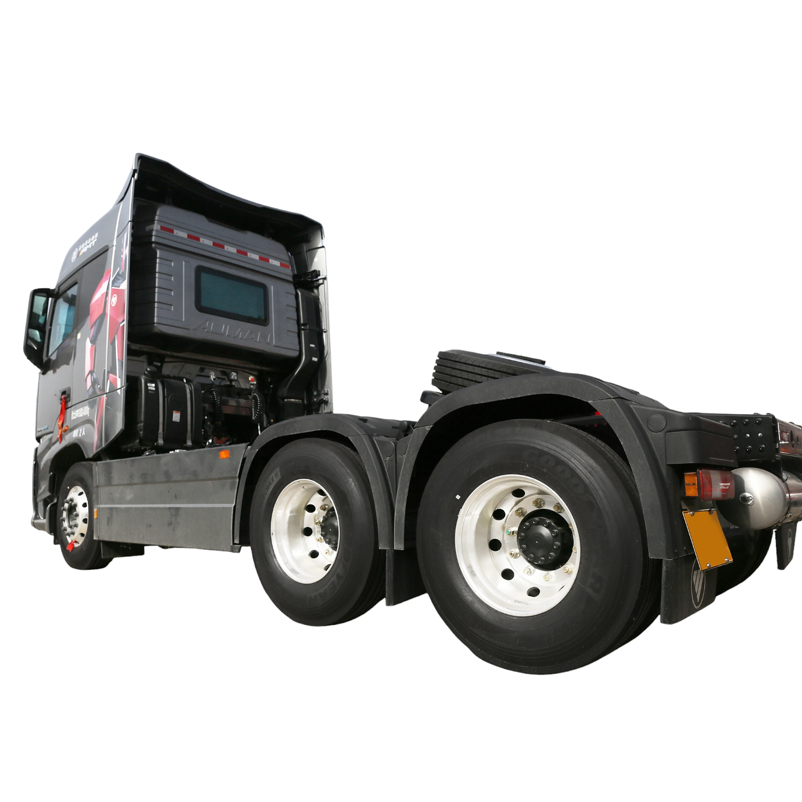 Factory Direct Sales  used  Foton Daimler Auman 580Hp 6 Series 6x4 AMT Tractor Truck Cummins LNG Automatic Large Inventory