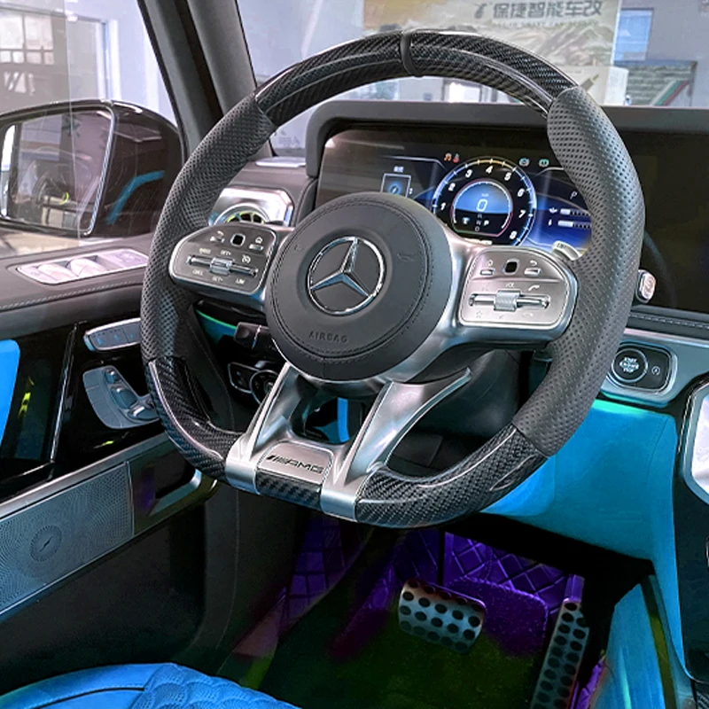 Benz модернизирует обвес brabu s и детали интерьера автомобиля для обновления класса G до внутреннего комплекта G400