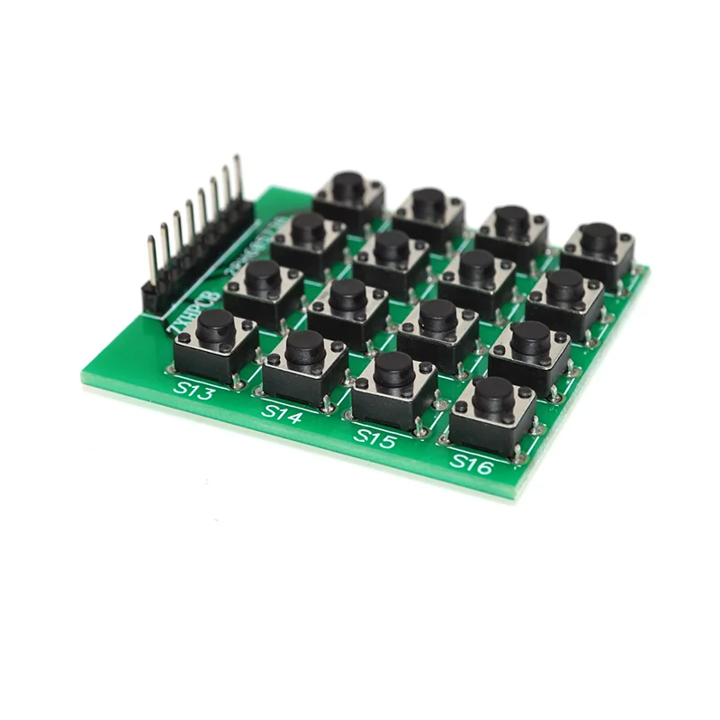 OEM/ODM Available 16 Key Keyboard Push Button Switch 4*4 Matrix Keypay Module