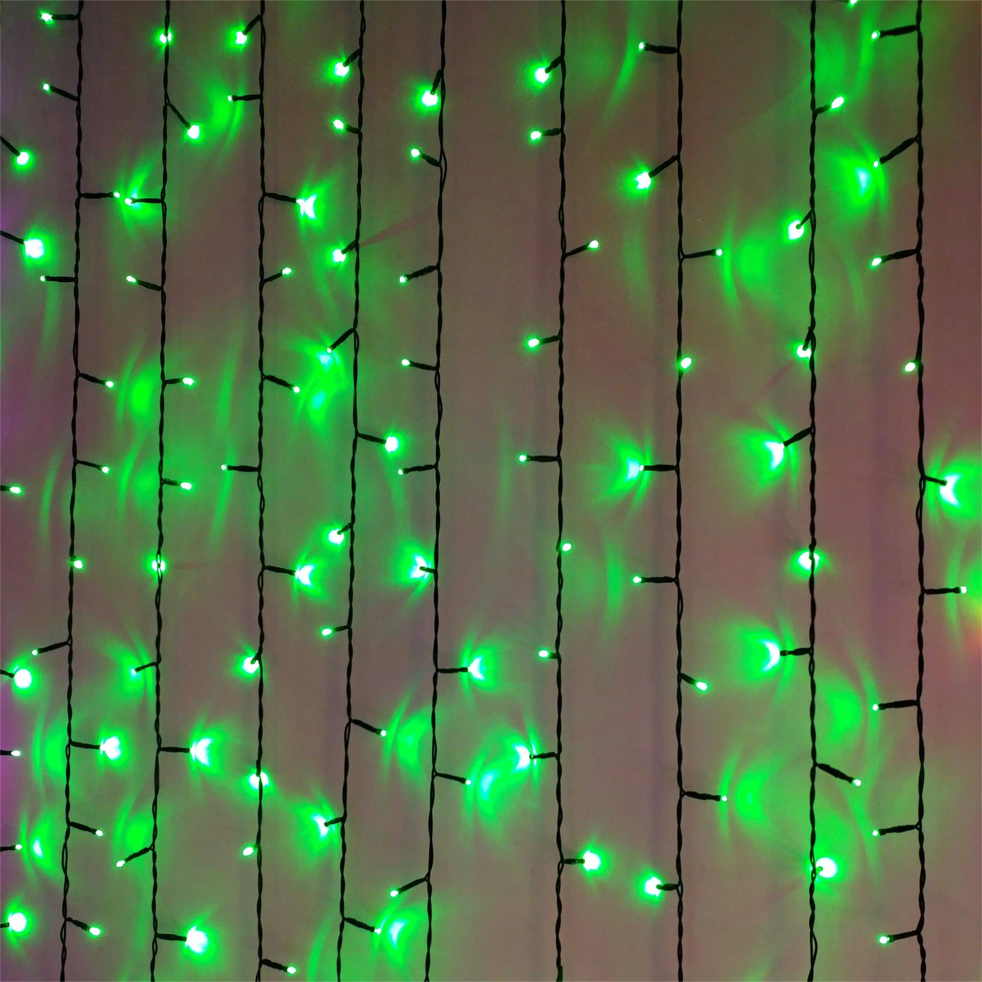LED Window Curtain String Light Fairy Light Curtain Remote Controlled LED Color Changing Curtain Light