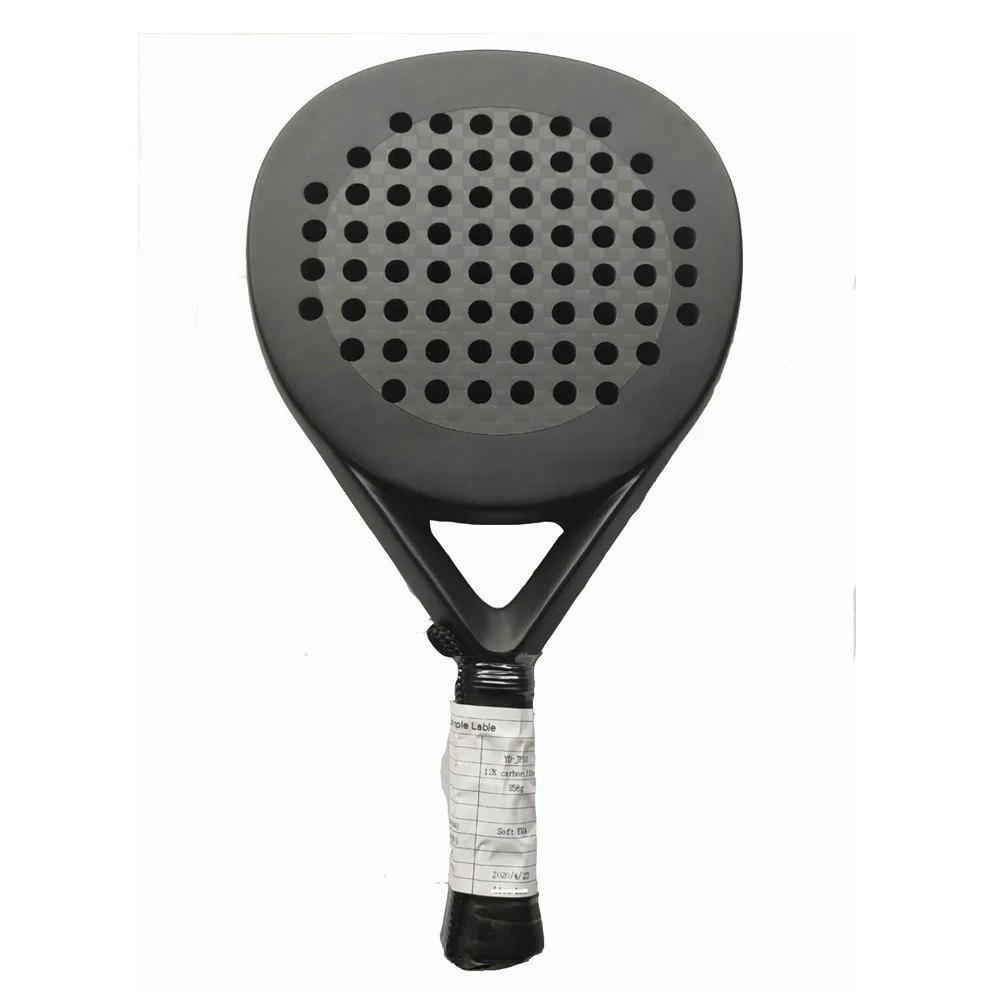 YEDO Customized 3K 12K 18K Carbon OEM Advanced Use Padel Rackets Medium Soft Beach Tennis Racket